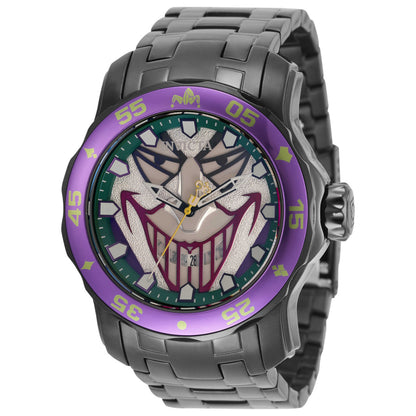 Front view of Invicta Dc Comics Men's Quartz Watch 35613