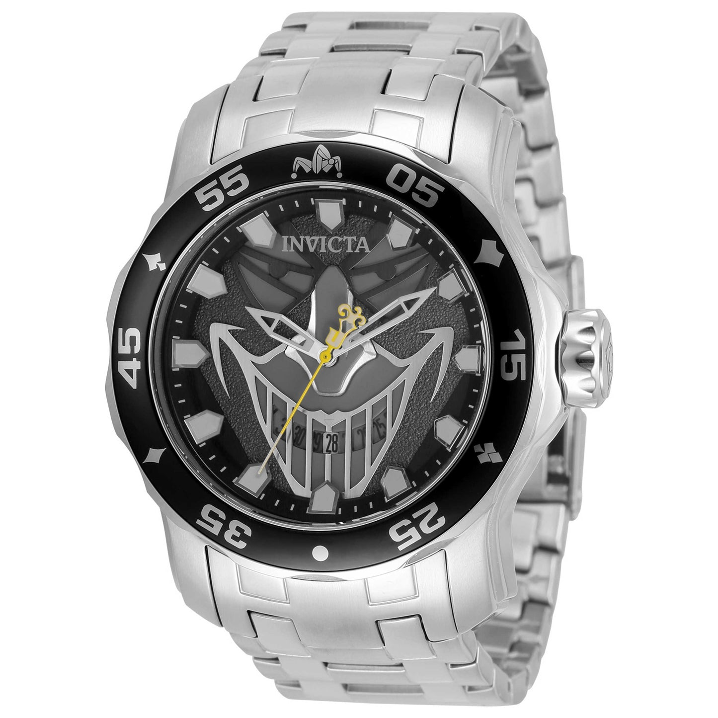 Front view of Invicta Dc Comics Men's Quartz Watch 35615