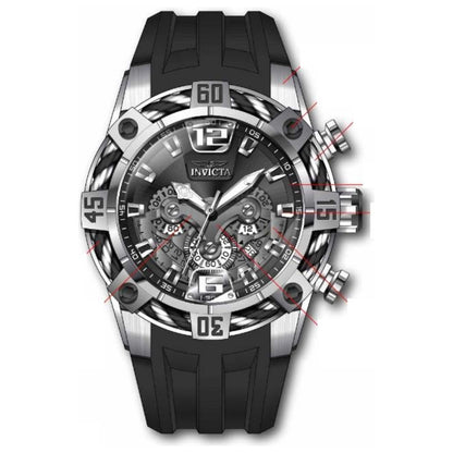 Front view of Invicta Bolt Men's Quartz Watch 35629