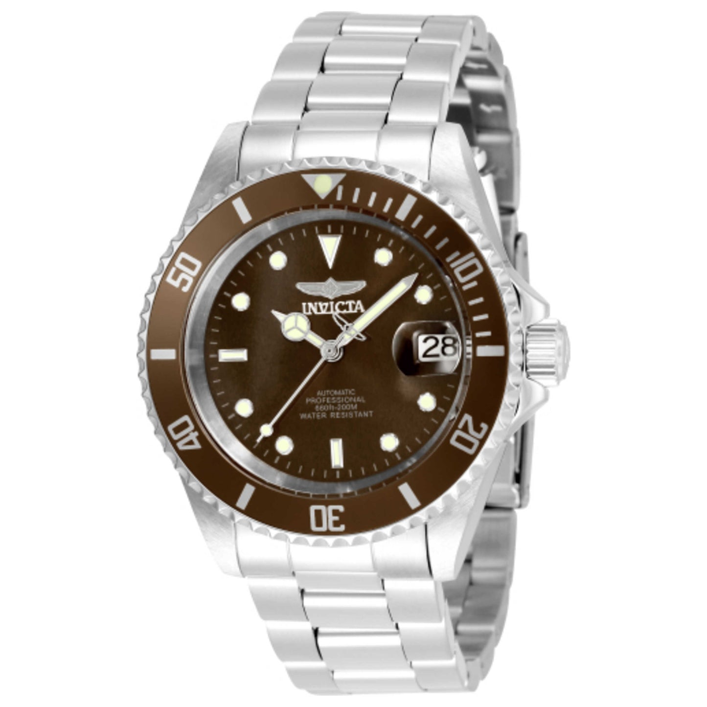 Front view of Invicta Pro Diver Men's Automatic Watch 35689