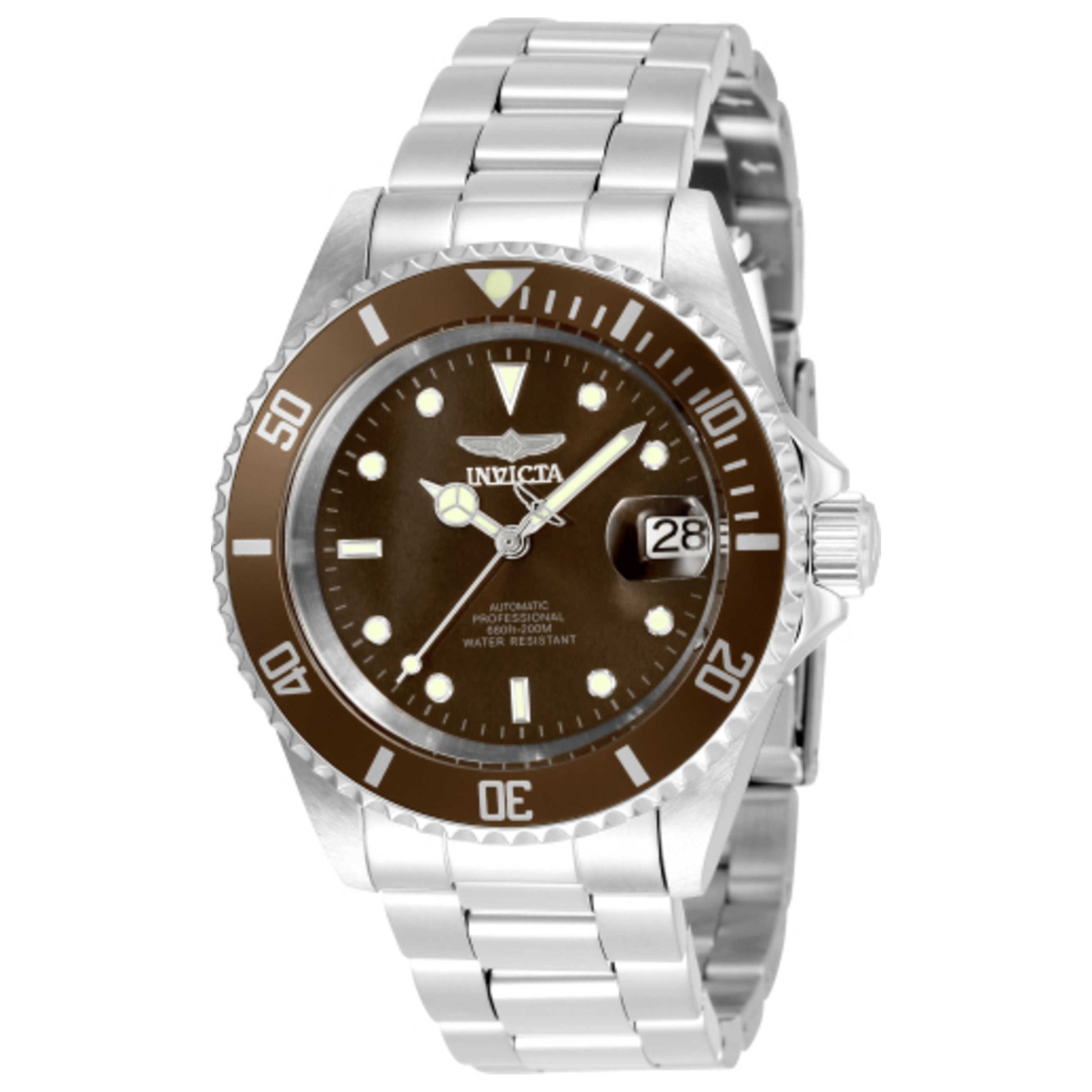 Front view of Invicta Pro Diver Men's Automatic Watch 35689