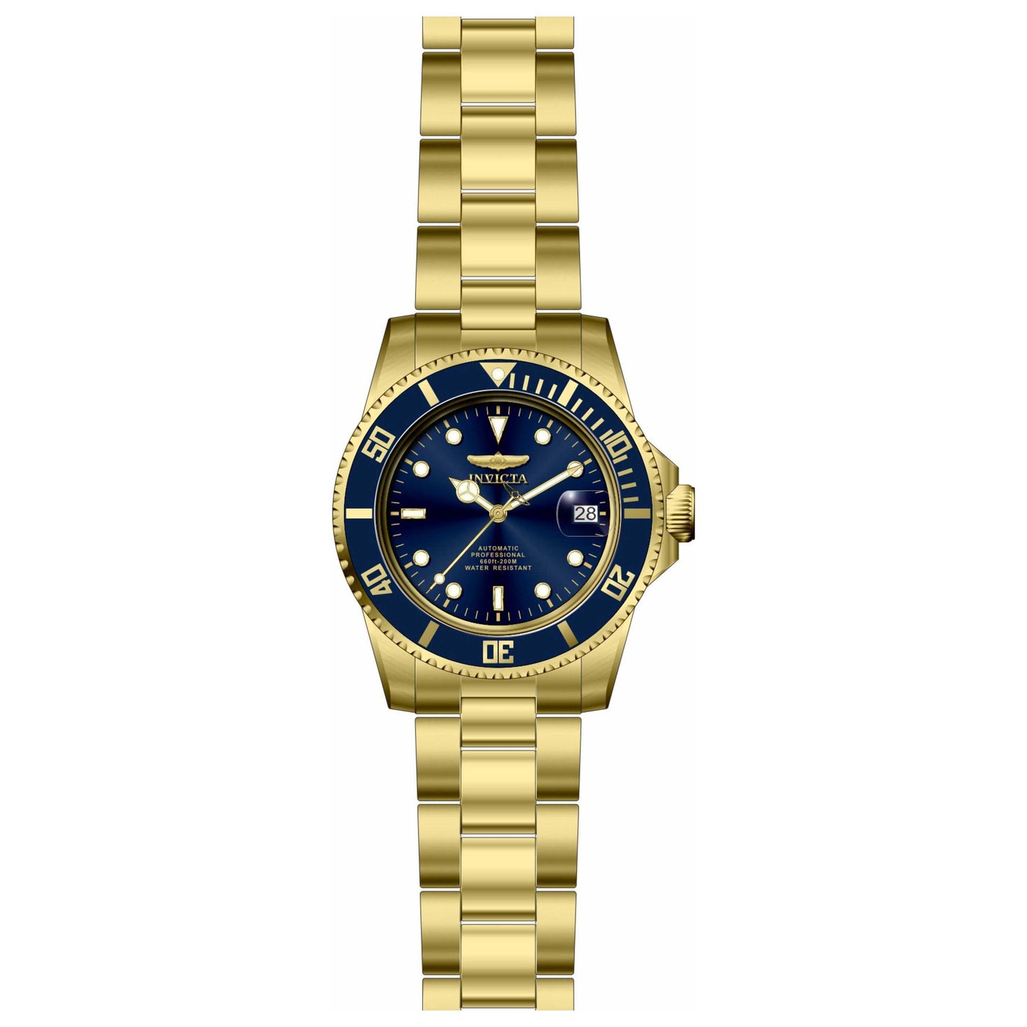 Front view of Invicta Pro Diver Men's Automatic Watch 35699