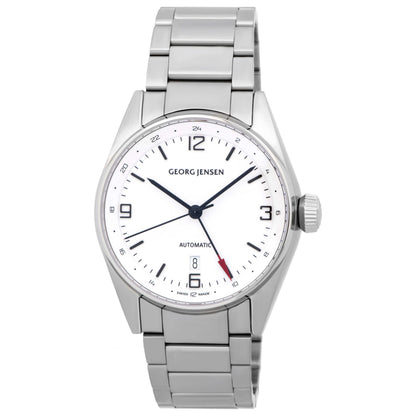 Front view of Georg Jensen Delta Men's Automatic Watch 3575599