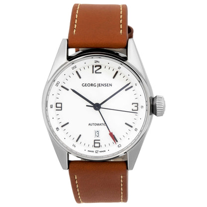 Front view of Georg Jensen Delta Men's Automatic Watch 3575601
