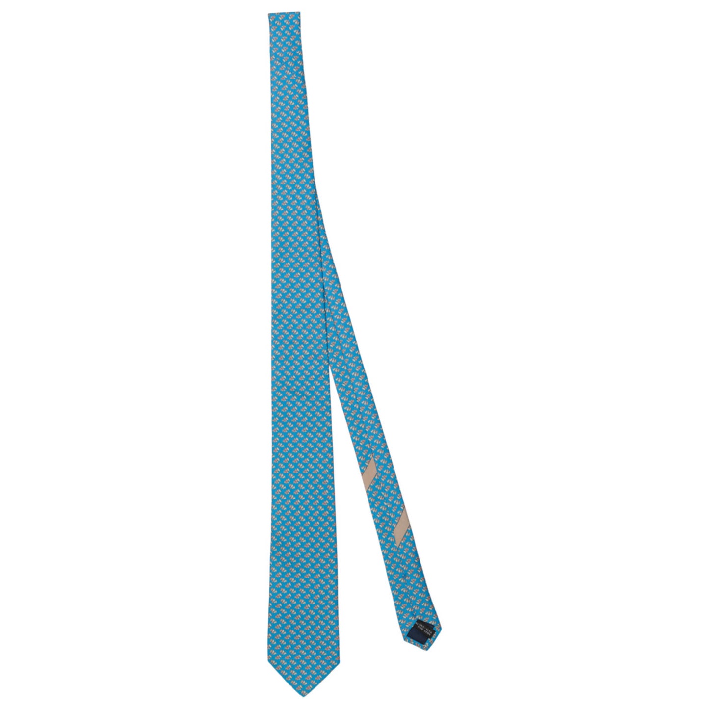 Ferragamo Dog Print Men's Tie 357857-702638 - Image #2