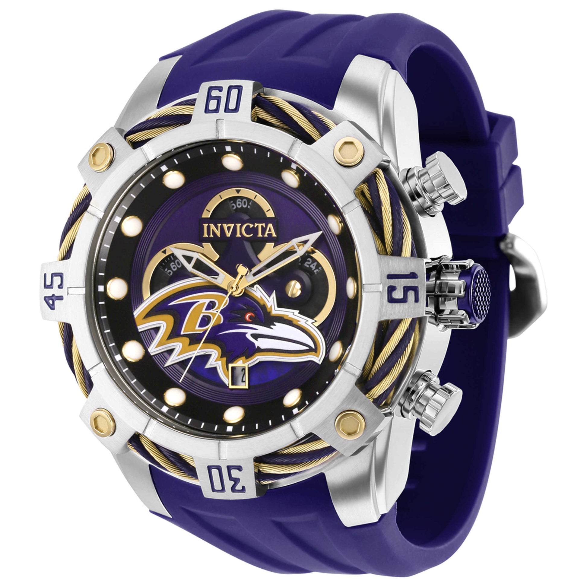 Front view of Invicta Nfl Men's Quartz Watch 35815