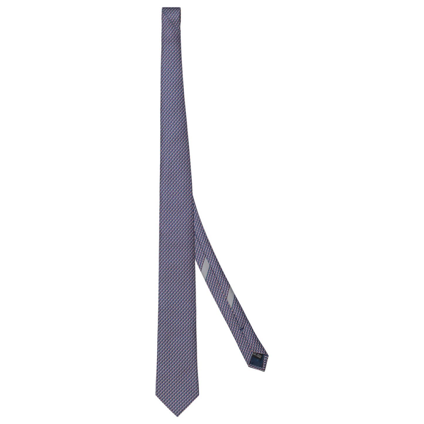 Ferragamo Dolphin Print Men's Tie 358711-716117 - Image #2