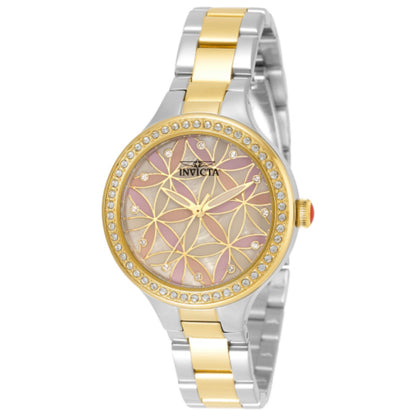 Front view of Invicta Wildflower Women's Quartz Watch 35879