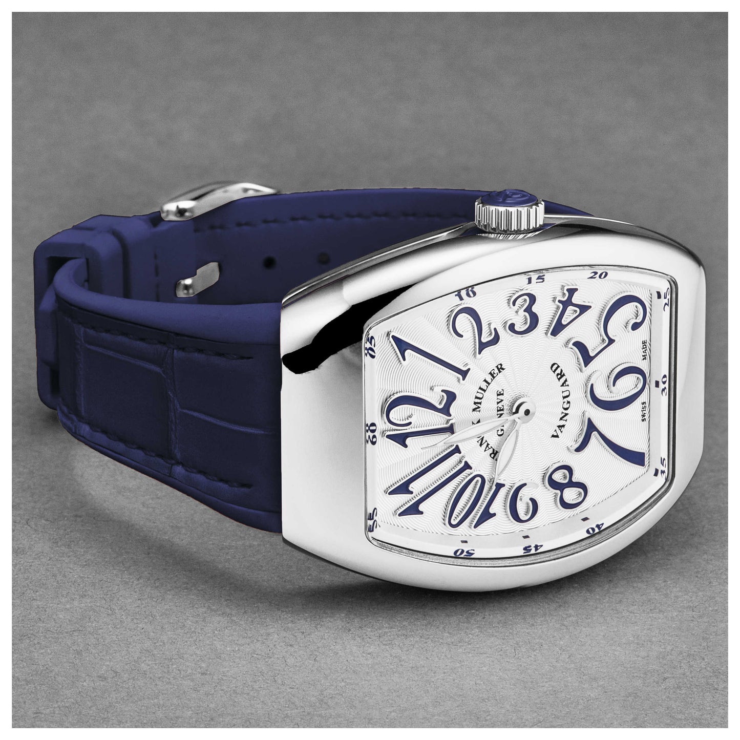 Franck Muller Vanguard Women's Quartz Watch 35QZBLUSILBLU - Image #4