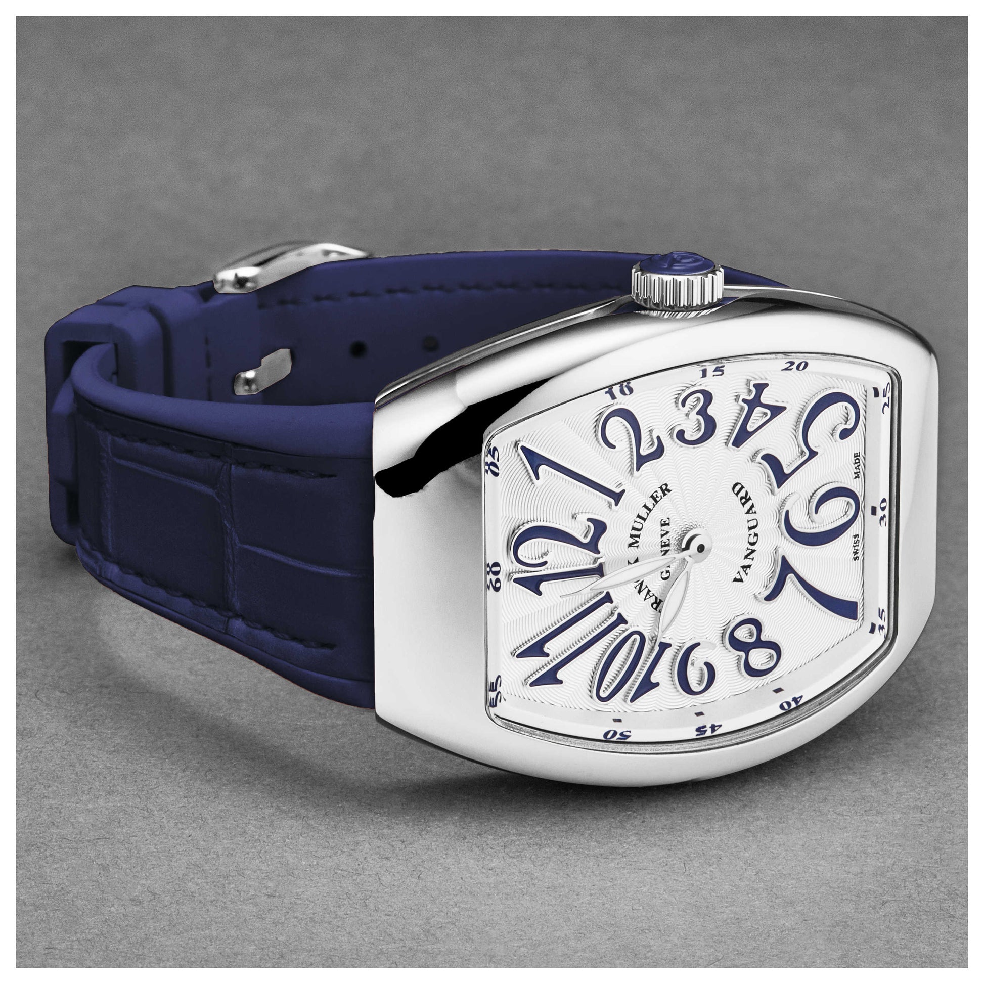 Franck Muller Vanguard Women's Quartz Watch 35QZBLUSILBLU - Image #4