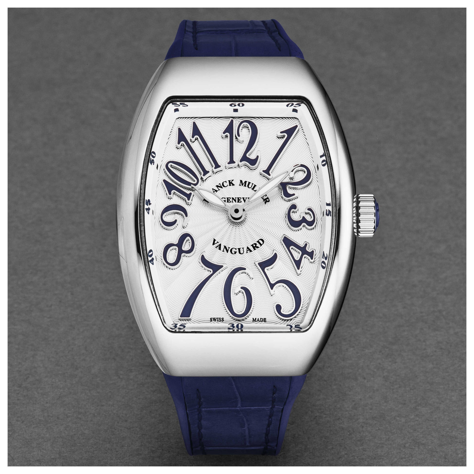 Franck Muller Vanguard Women's Quartz Watch 35QZBLUSILBLU - Image #5