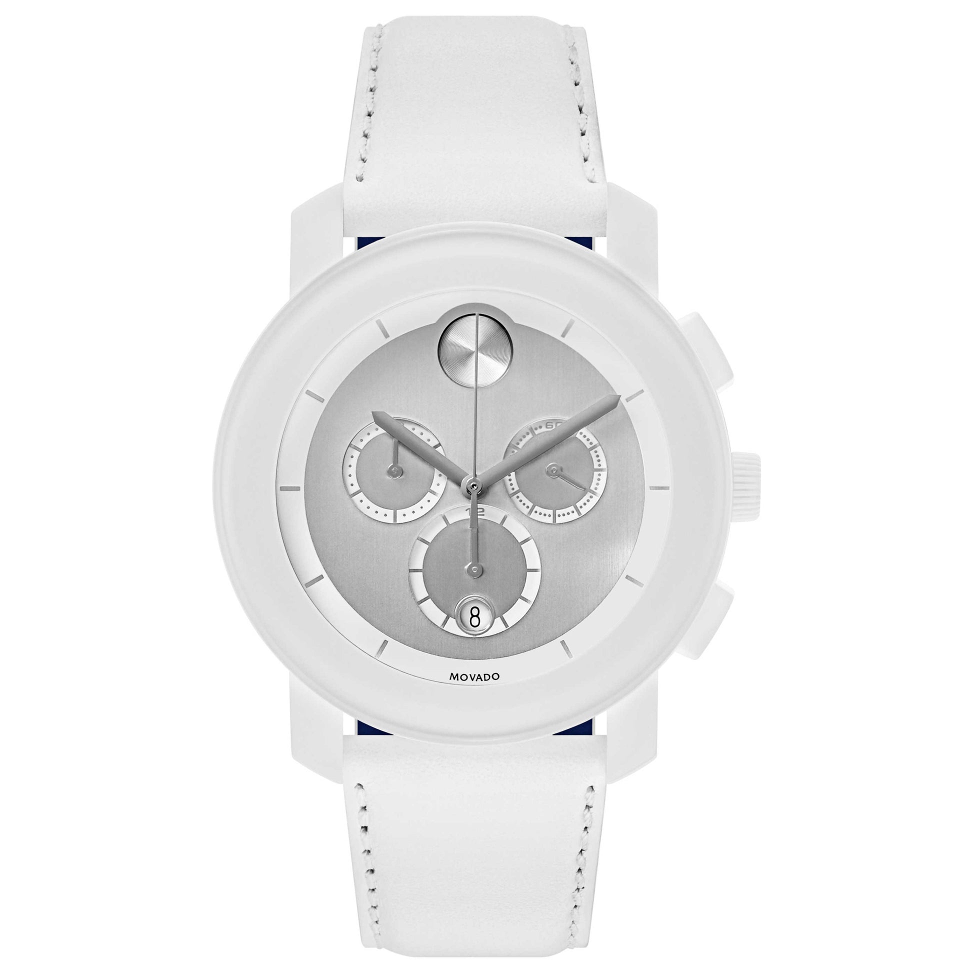 Front view of Movado Bold Men's Swiss Quartz (Battery-Powered) Watch 3600011