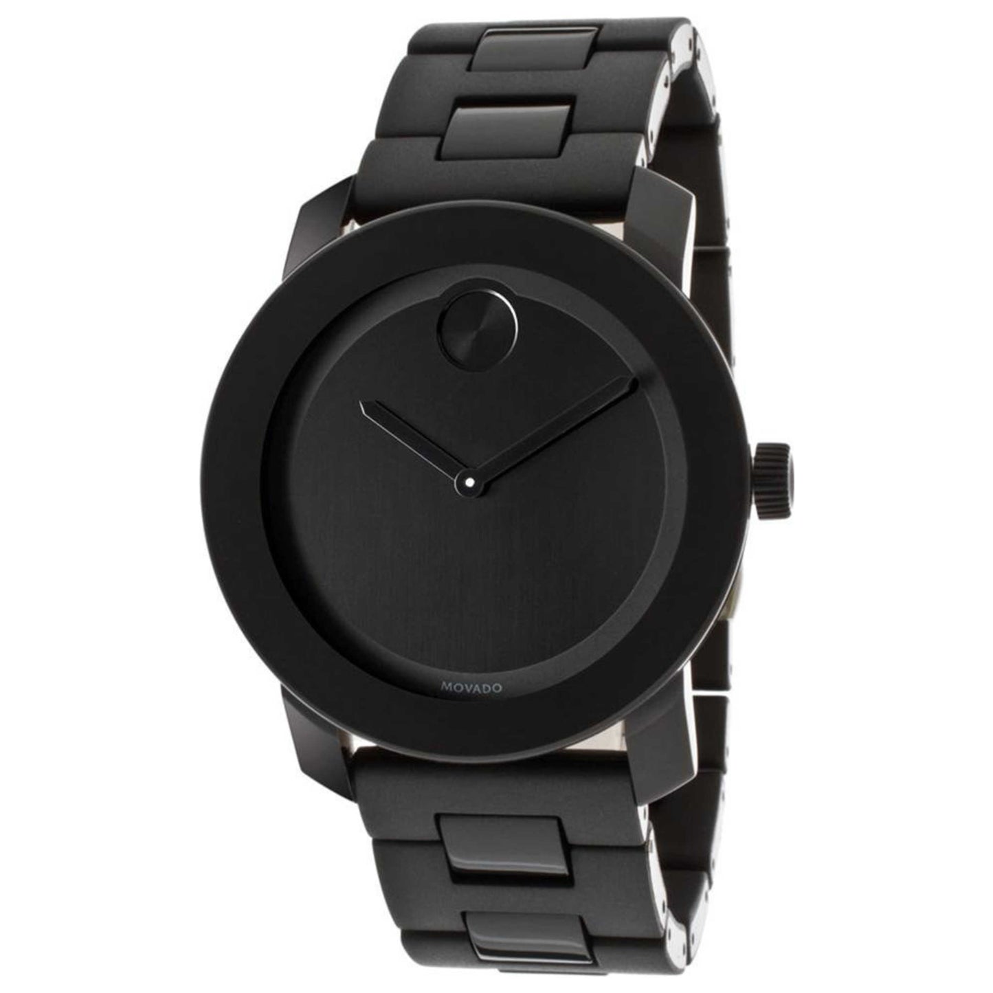 Front view of Movado Bold Men's Quartz Watch 3600047
