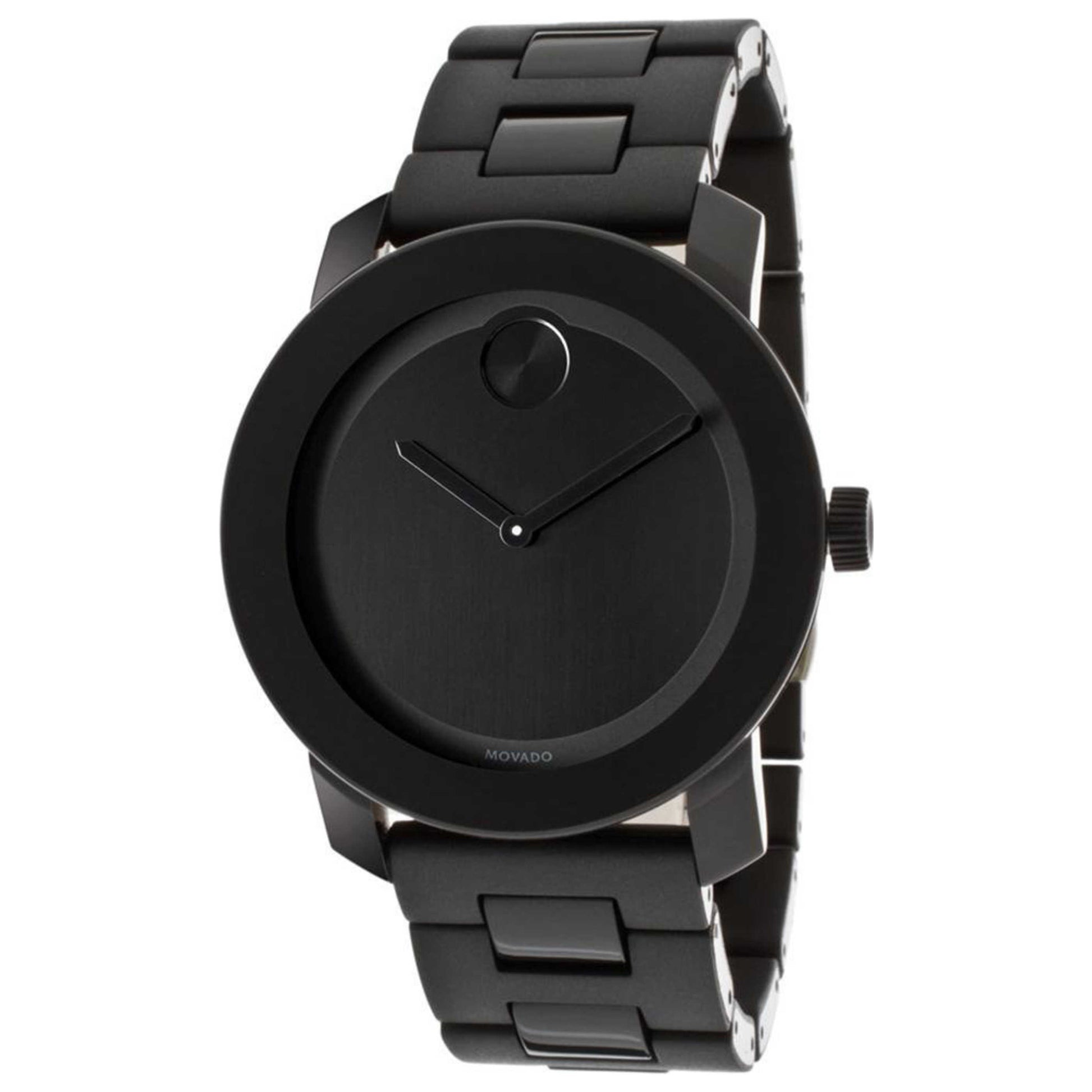Front view of Movado Bold Men's Quartz Watch 3600047