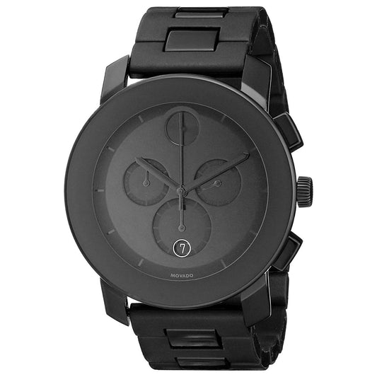 Front view of Movado Bold Men's Swiss Quartz (Battery-Powered) Watch 3600048
