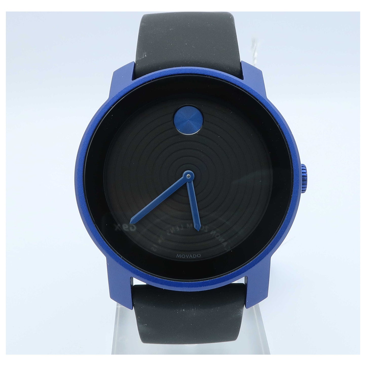 Front view of Movado Bold Men's Swiss Quartz (Battery-Powered) Watch 3600070-SDV