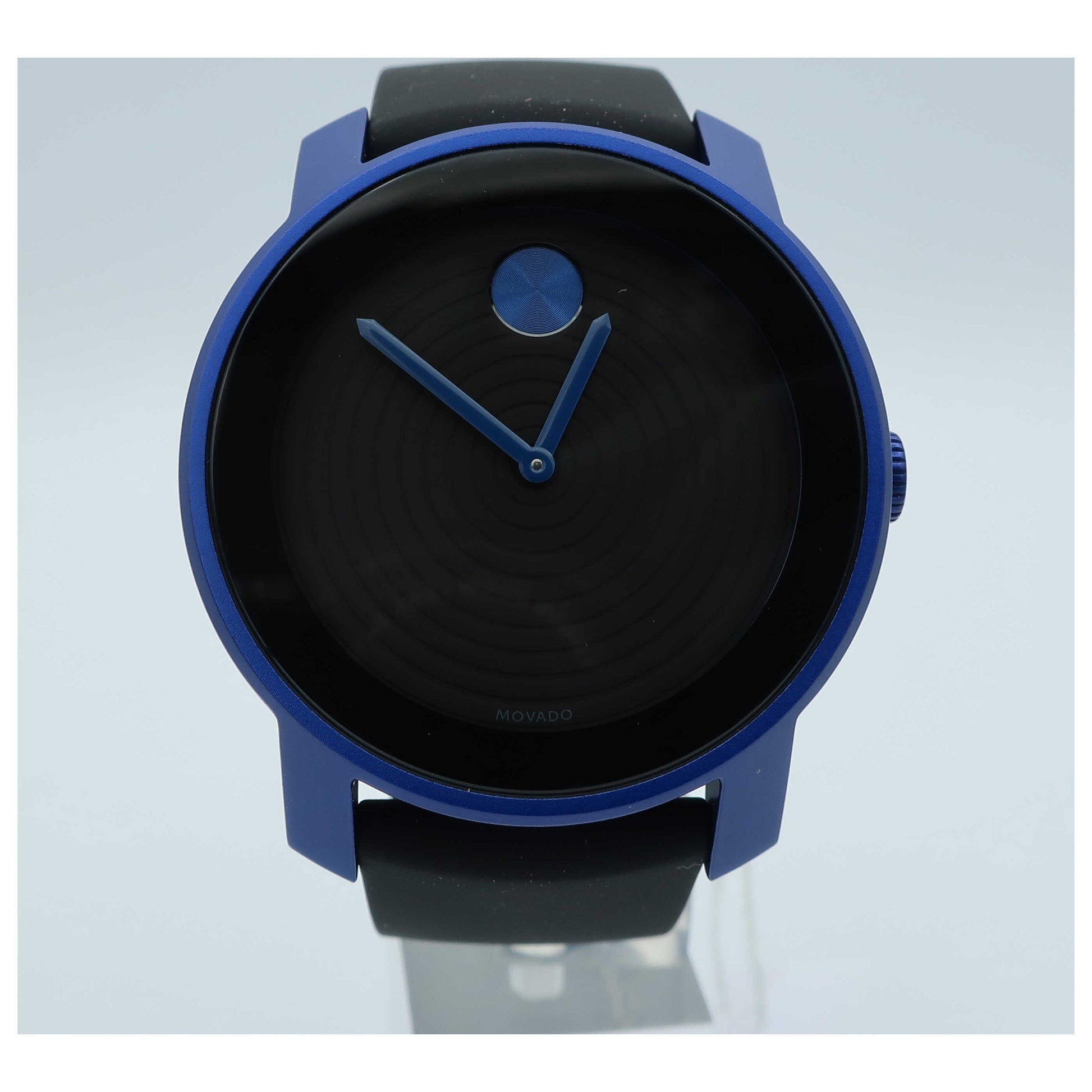Front view of Movado Bold Men's Swiss Quartz (Battery-Powered) Watch 3600070-SD