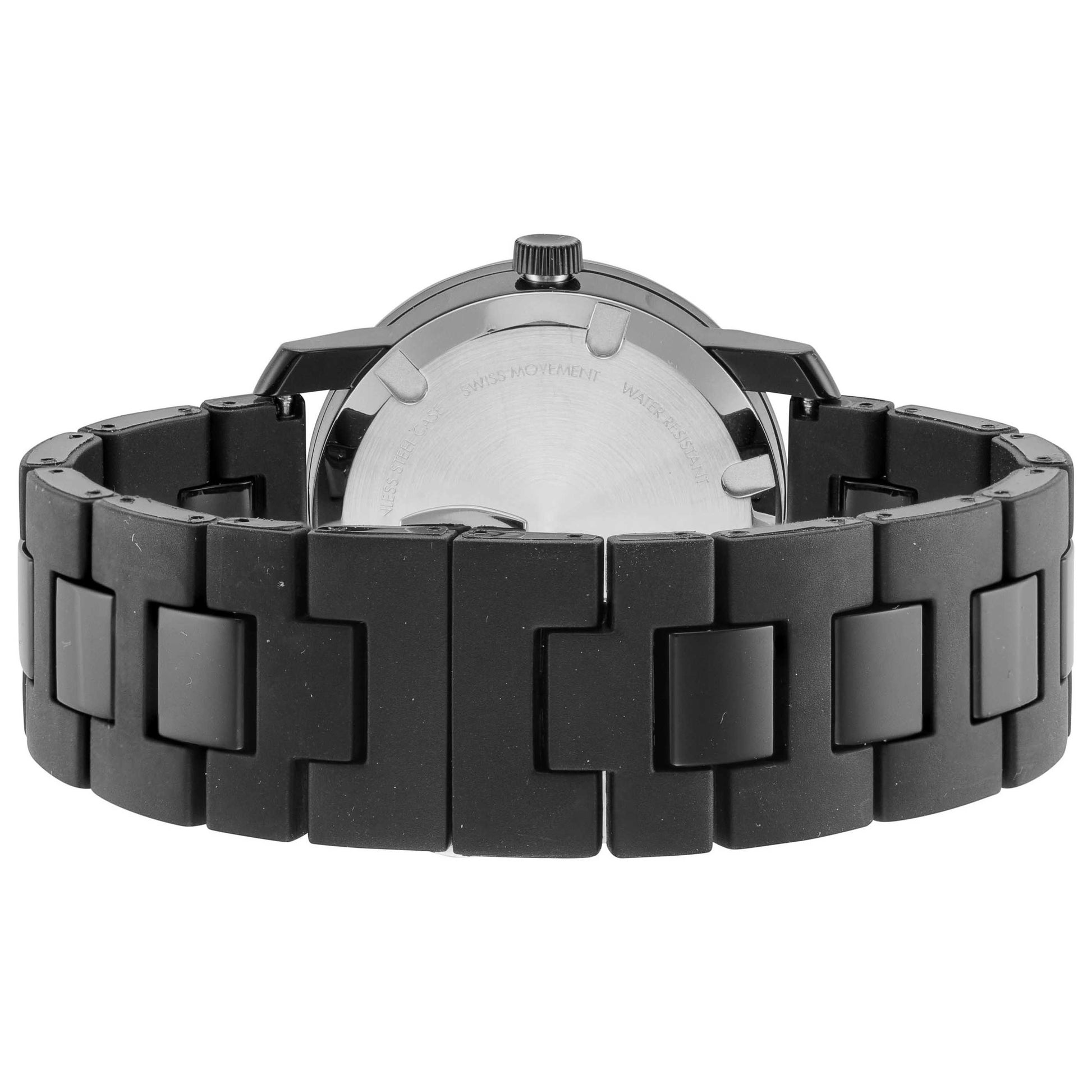 Back view of Movado Bold Men's Quartz Watch 3600099