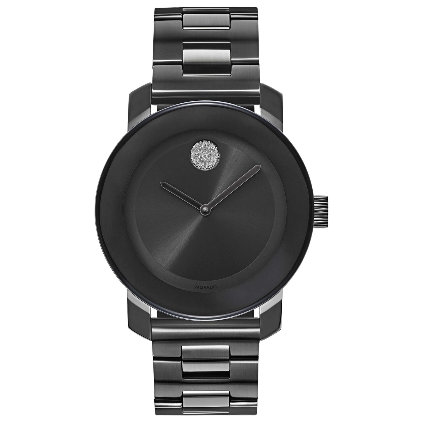 Front view of Movado Bold Men's Quartz Watch 3600103