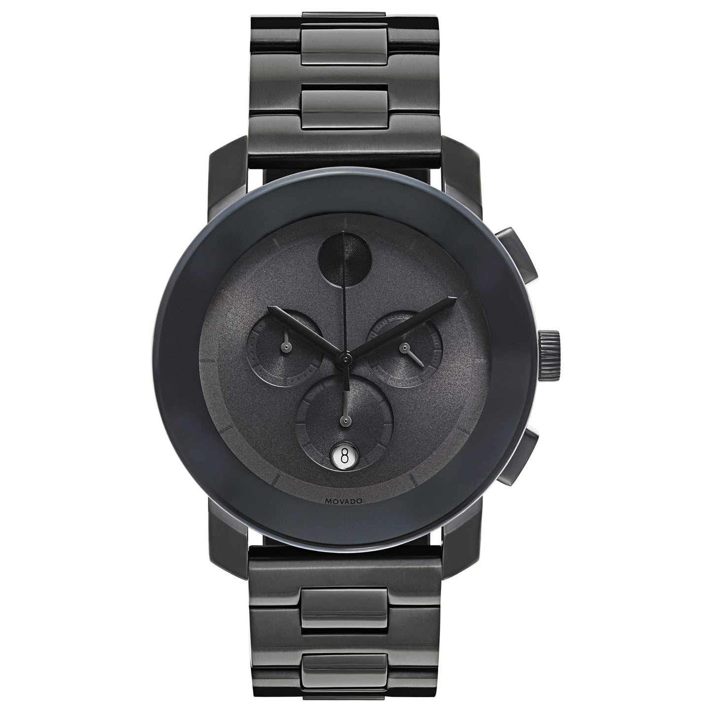 Front view of Movado Bold Men's Swiss Quartz (Battery-Powered) Watch 3600142