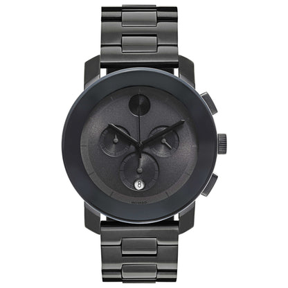 Front view of Movado Bold Men's Swiss Quartz (Battery-Powered) Watch 3600142