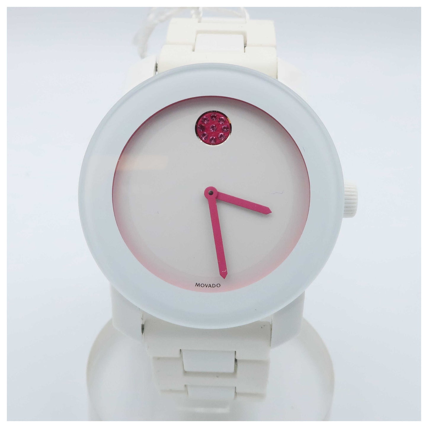 Front view of Movado Bold Women's Swiss Quartz (Battery-Powered) Watch 3600157-PO