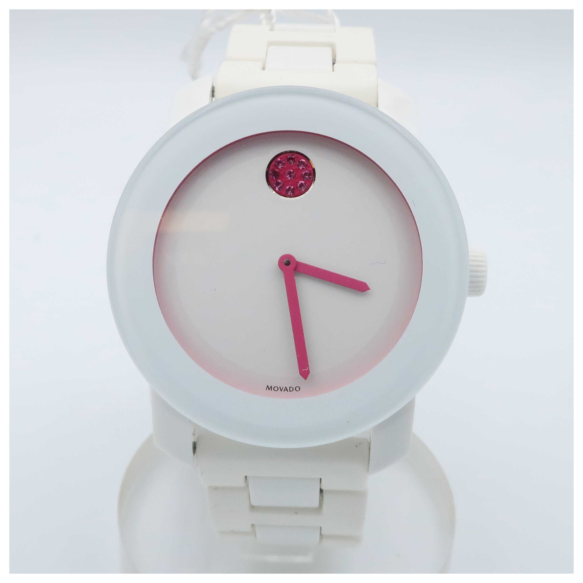 Front view of Movado Bold Women's Swiss Quartz (Battery-Powered) Watch 3600157-PO