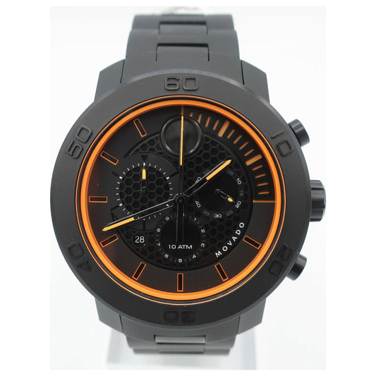 Front view of Movado Bold Men's Swiss Quartz (Battery-Powered) Watch 3600190-SD