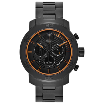 Front view of Movado Bold Men's Swiss Quartz (Battery-Powered) Watch 3600190