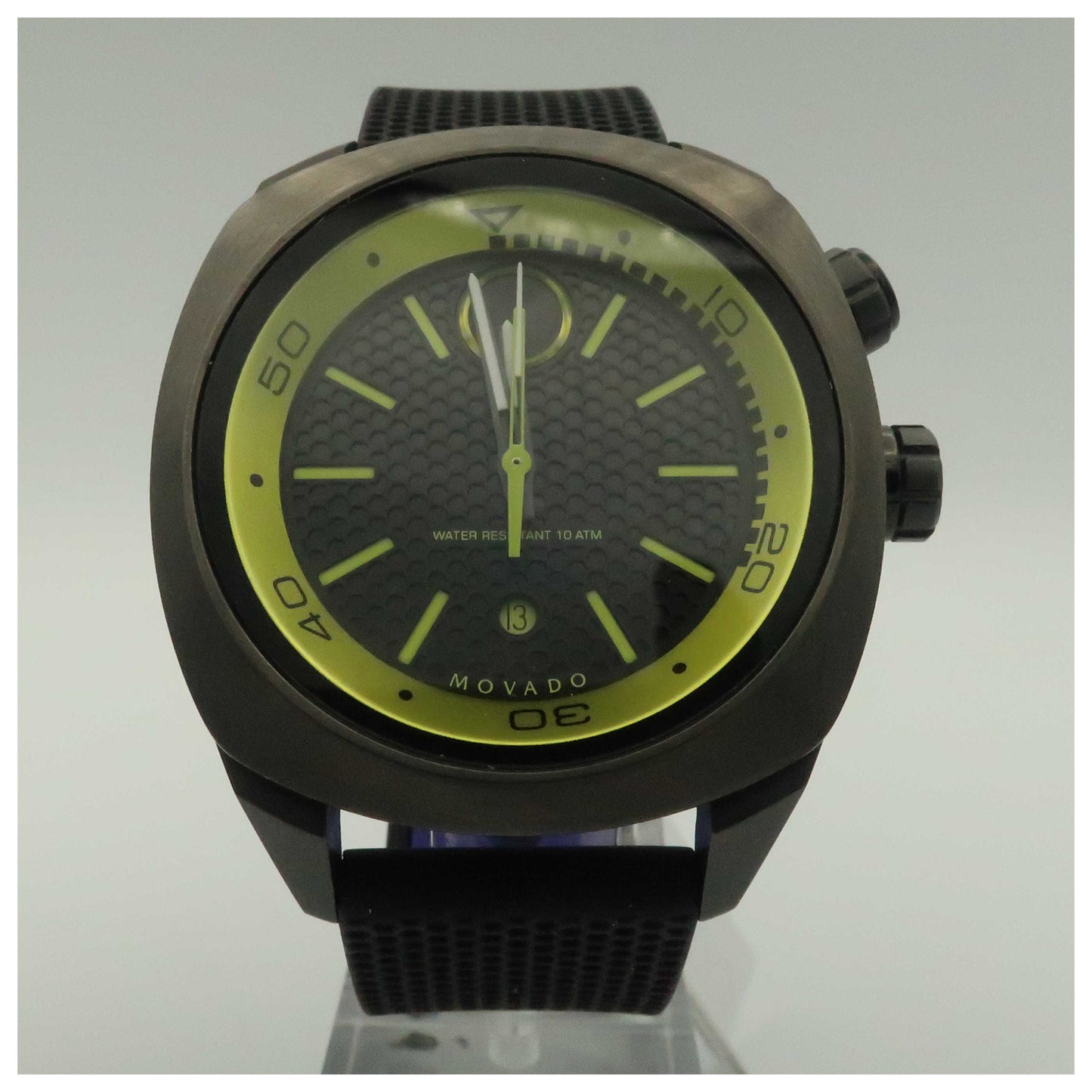 Front view of Movado Bold Men's Swiss Quartz (Battery-Powered) Watch 3600211-PO2