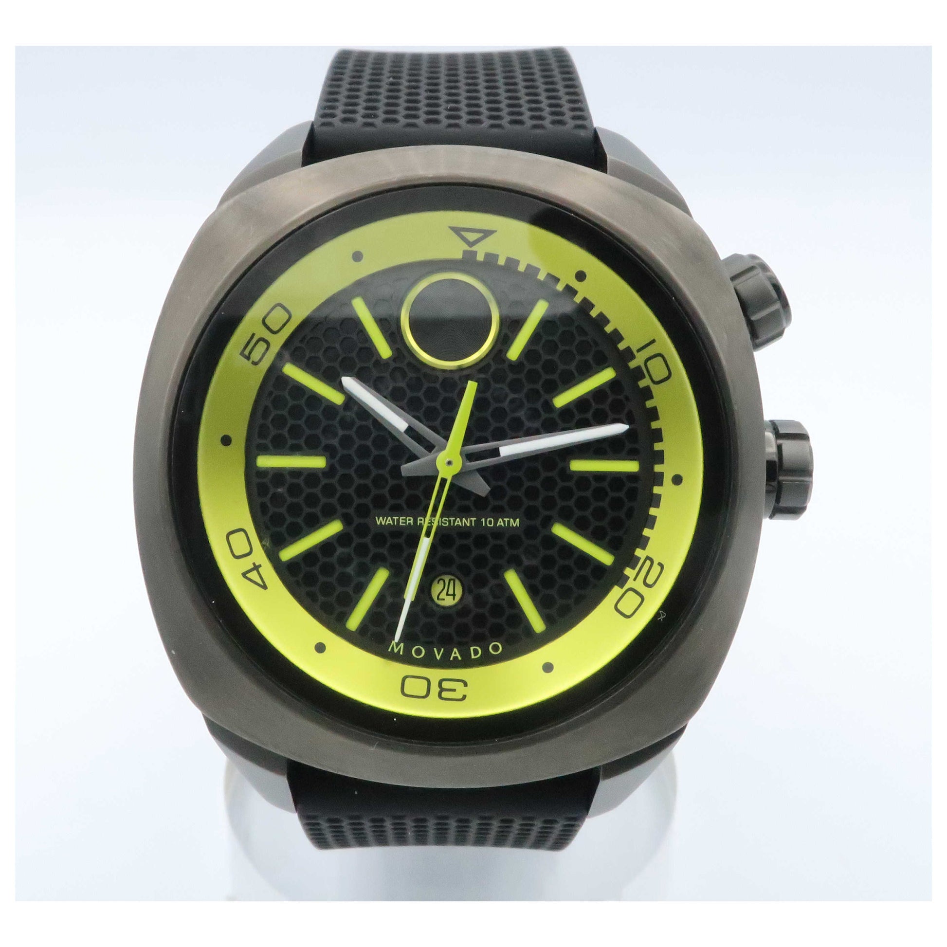 Front view of Movado Bold Men's Swiss Quartz (Battery-Powered) Watch 3600211-SD