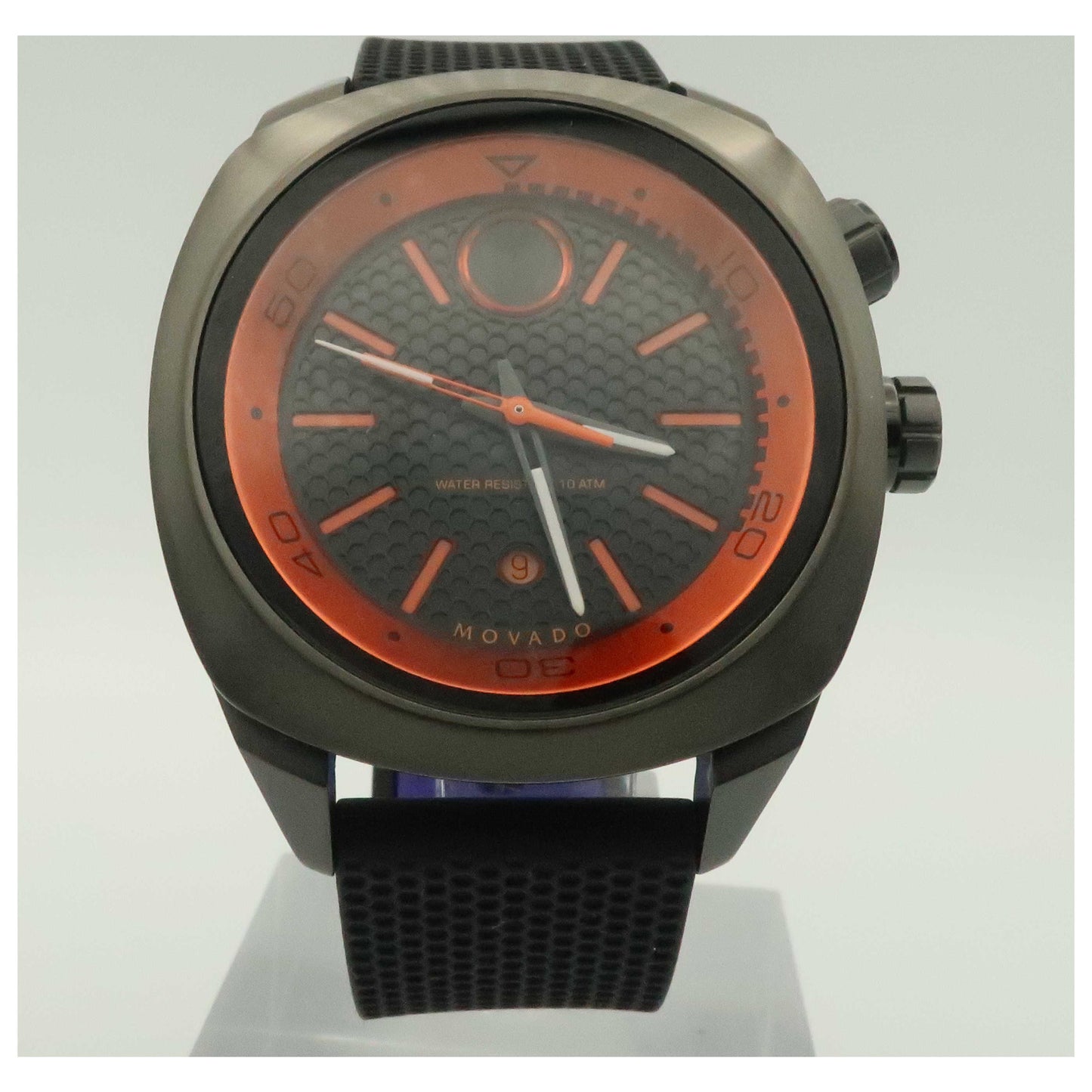 Front view of Movado Bold Men's Swiss Quartz (Battery-Powered) Watch 3600212-SDV
