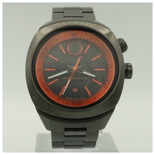 Front view of Movado Bold Men's Swiss Quartz (Battery-Powered) Watch 3600213-PO2