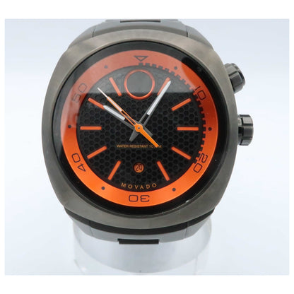 Front view of Movado Bold Men's Swiss Quartz (Battery-Powered) Watch 3600213-PO
