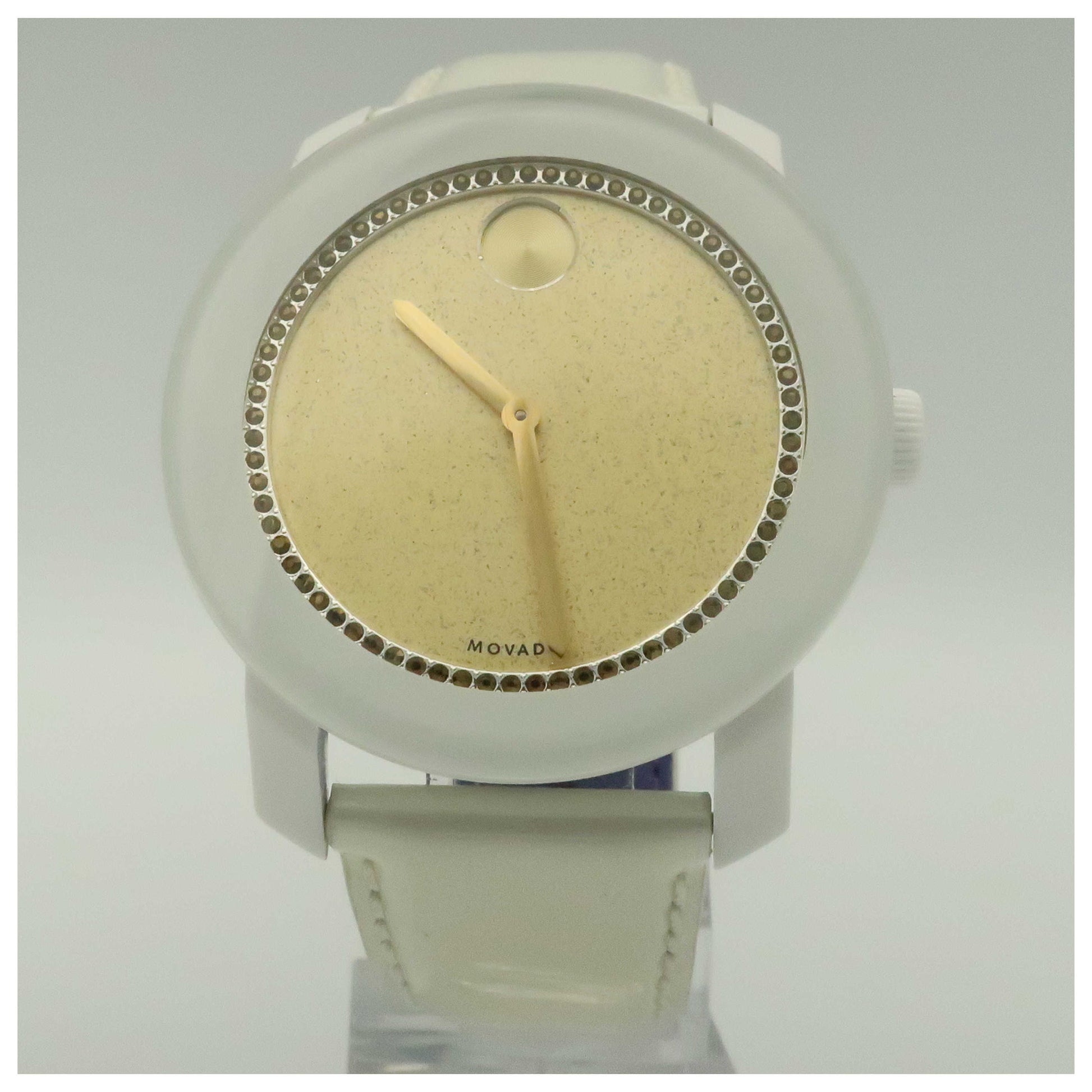 Front view of Movado Bold Women's Swiss Quartz (Battery-Powered) Watch 3600220-SDV