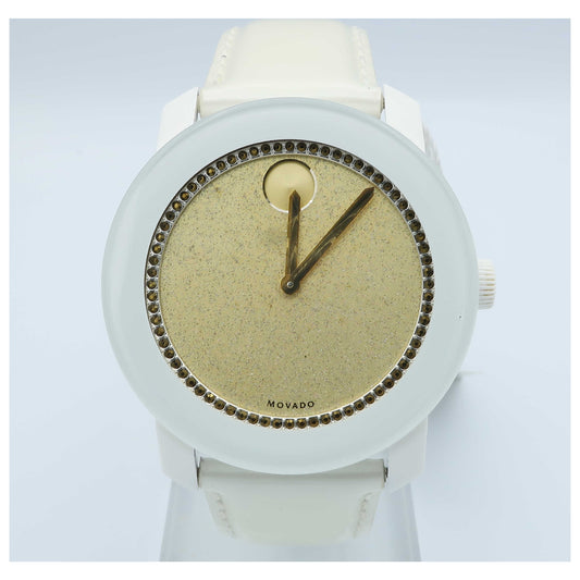 Front view of Movado Bold Women's Swiss Quartz (Battery-Powered) Watch 3600220-SD