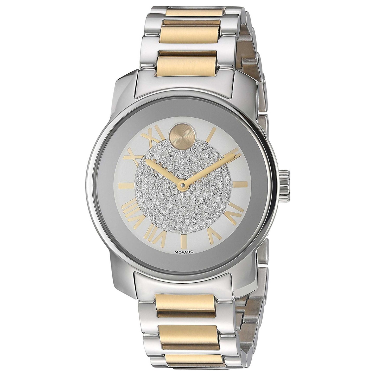 Front view of Movado Bold Women's Quartz Watch 3600256