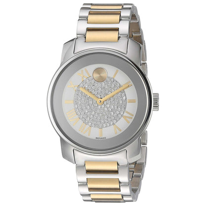 Front view of Movado Bold Women's Quartz Watch 3600256
