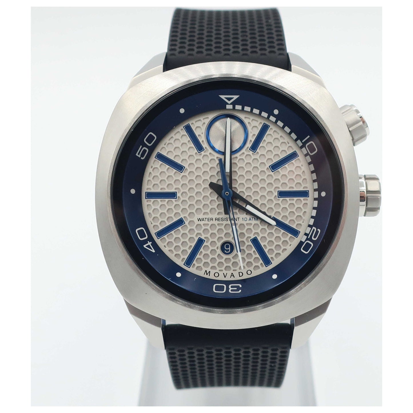Front view of Movado Bold Men's Swiss Quartz (Battery-Powered) Watch 3600368-SD