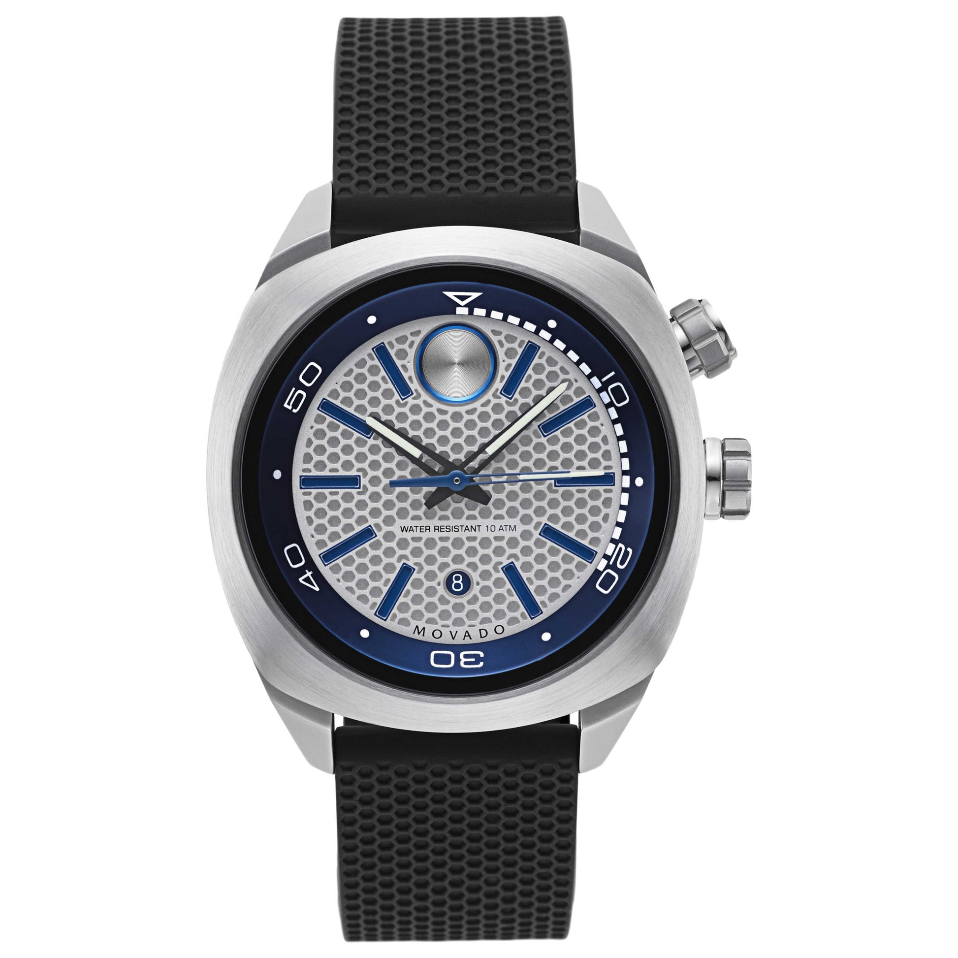 Front view of Movado Bold Men's Swiss Quartz (Battery-Powered) Watch 3600368