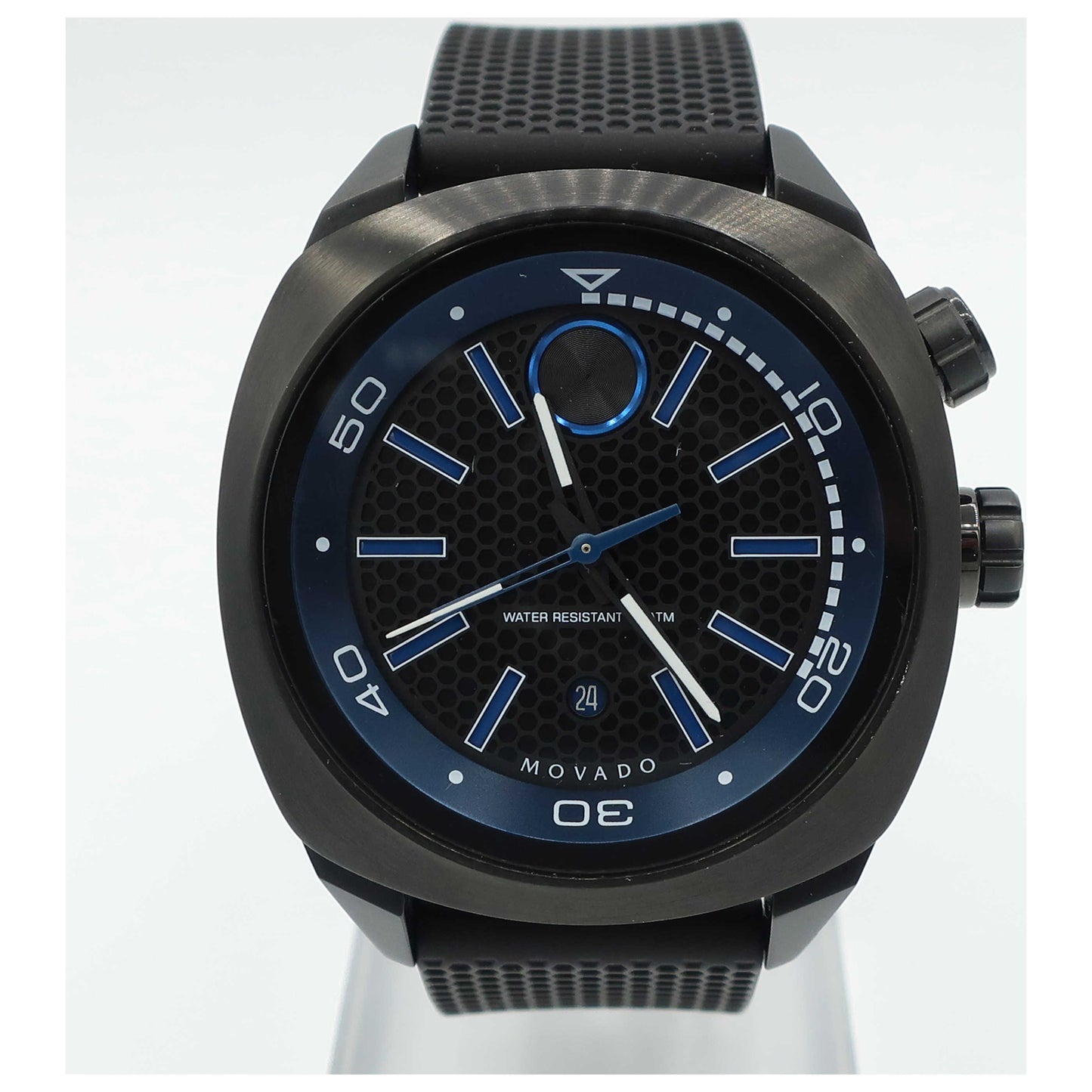 Front view of Movado Bold Men's Swiss Quartz (Battery-Powered) Watch 3600369-SD2