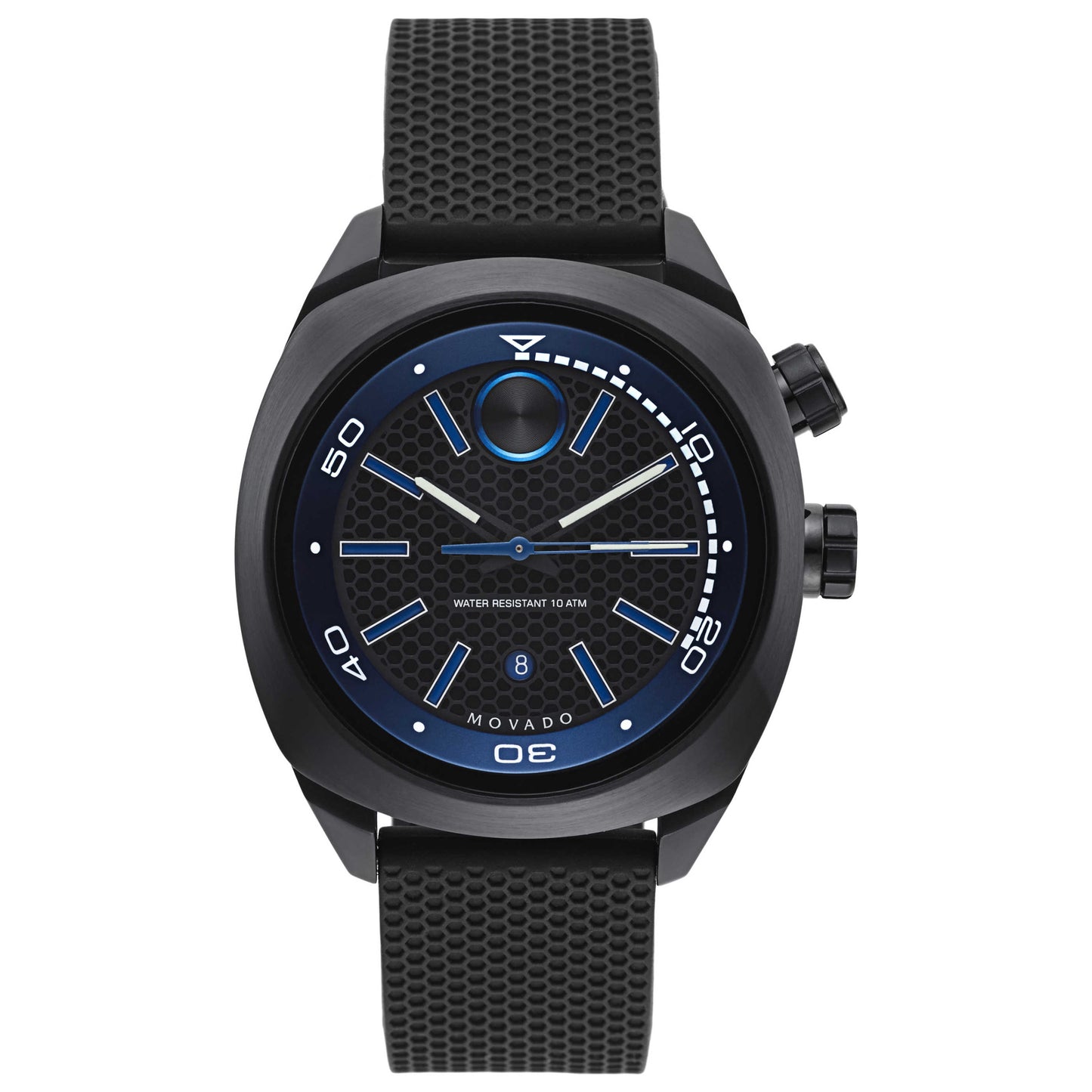 Front view of Movado Bold Men's Swiss Quartz (Battery-Powered) Watch 3600369