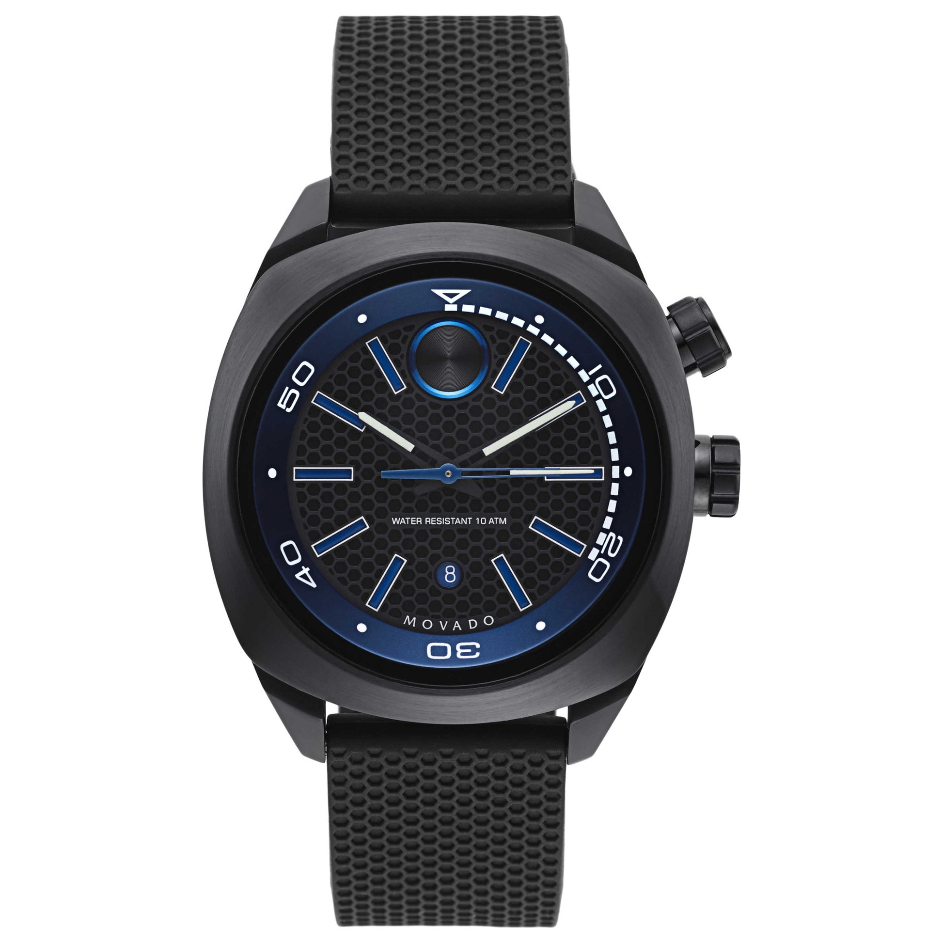 Front view of Movado Bold Men's Swiss Quartz (Battery-Powered) Watch 3600369