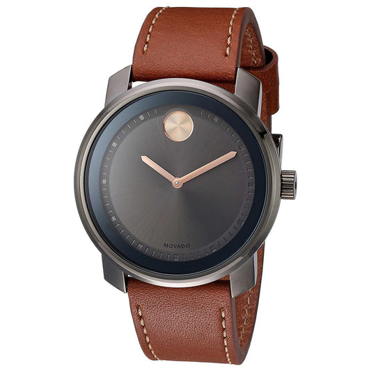 Front view of Movado Bold Men's Swiss Quartz (Battery-Powered) Watch 3600378