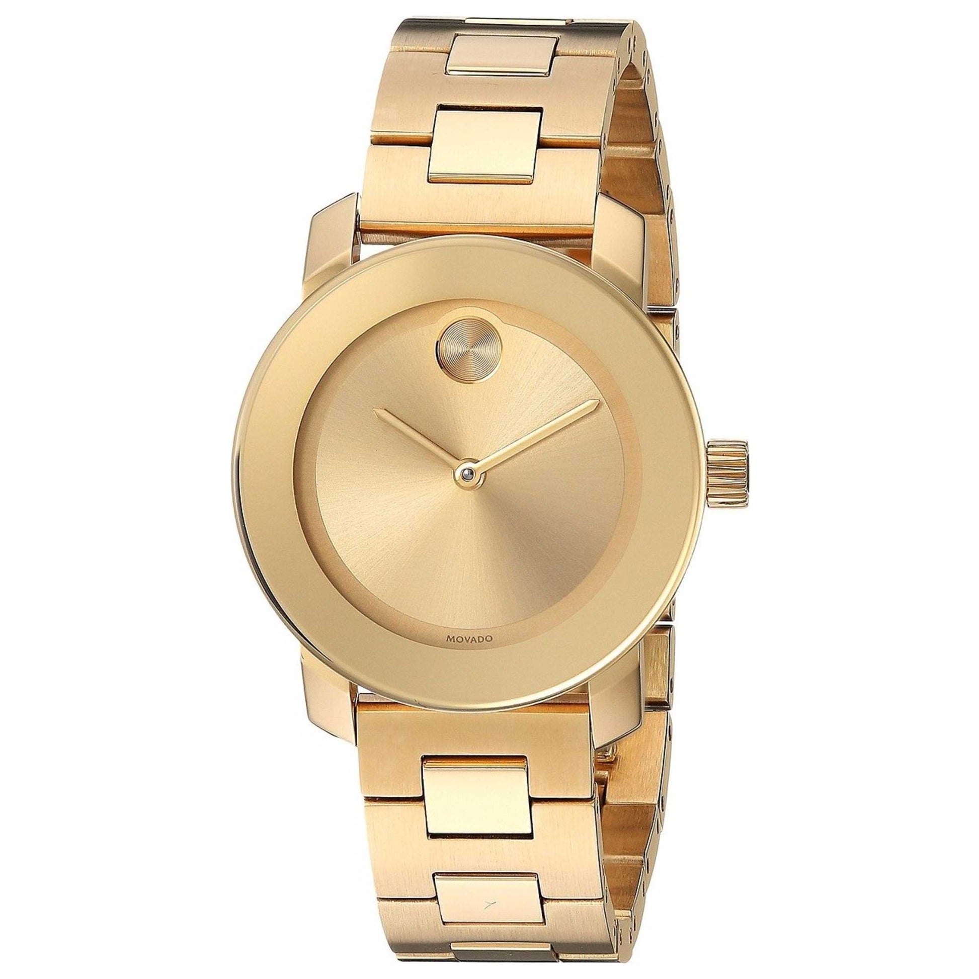 Front view of Movado Bold Men's Quartz Watch 3600434