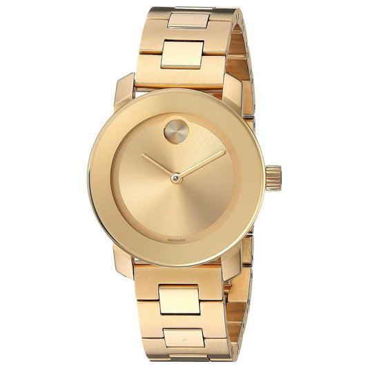 Front view of Movado Bold Men's Quartz Watch 3600434