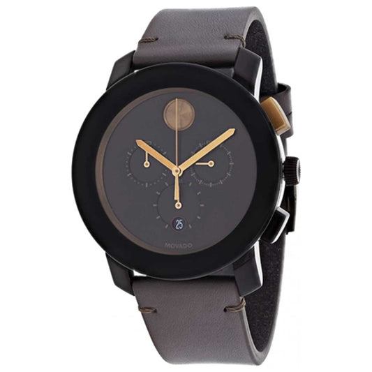 Front view of Movado Bold Men's Quartz Watch 3600445