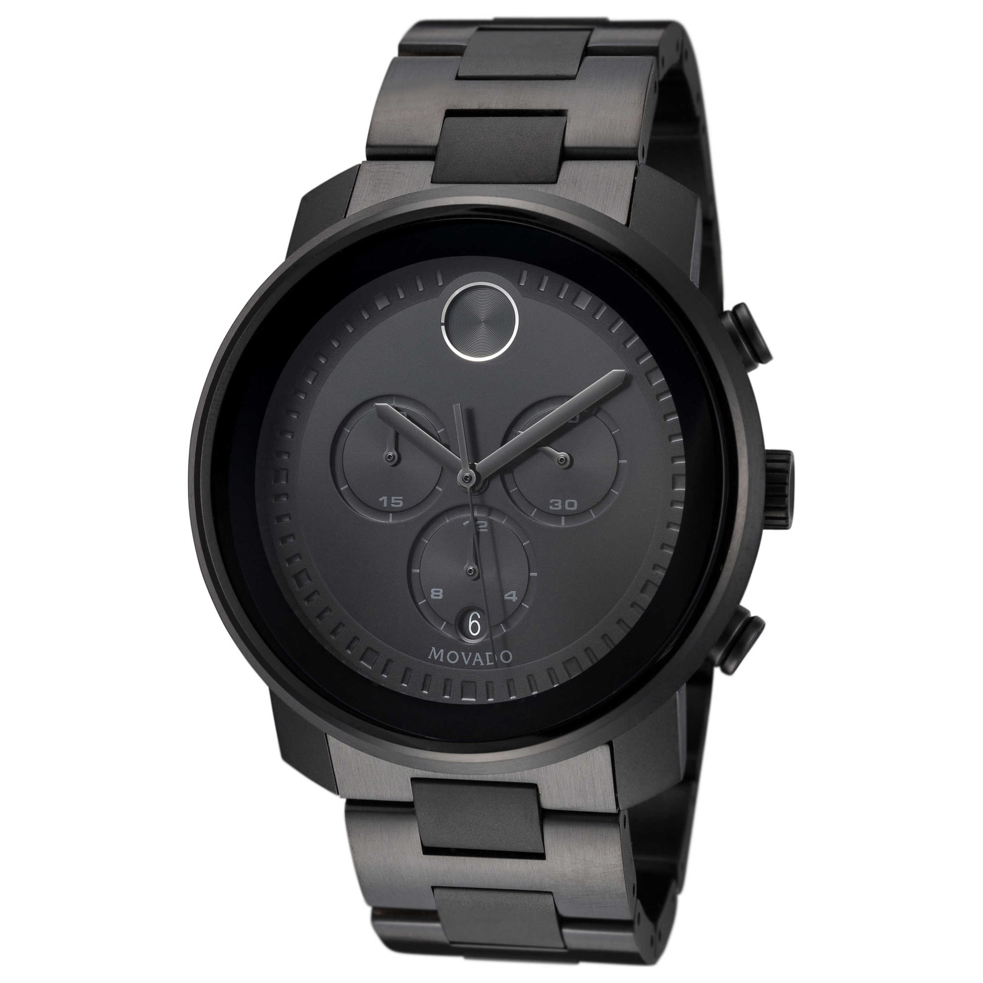 Front view of Movado Bold Men's Quartz Watch 3600472