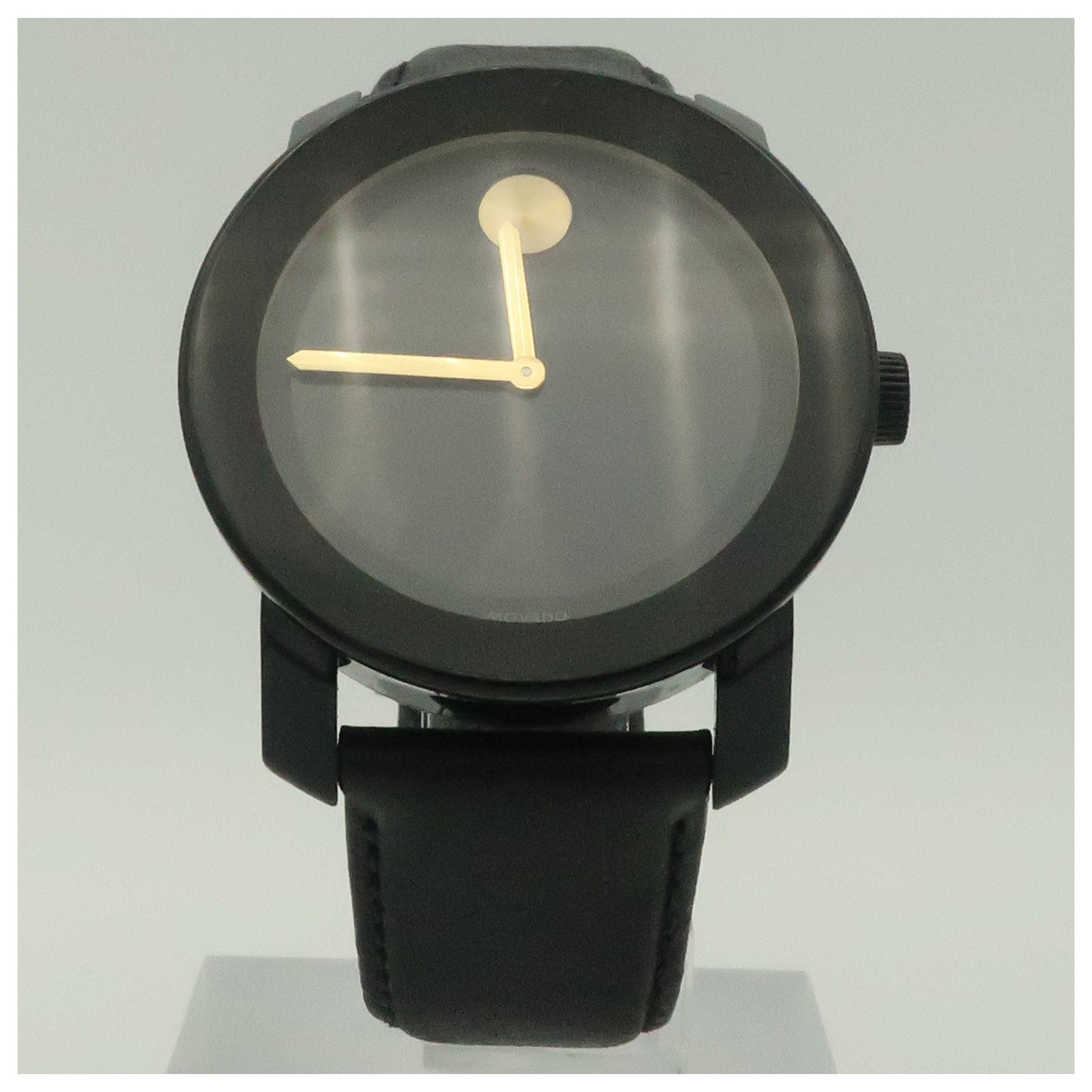 Front view of Movado Bold Men's Swiss Quartz (Battery-Powered) Watch 3600480-PO