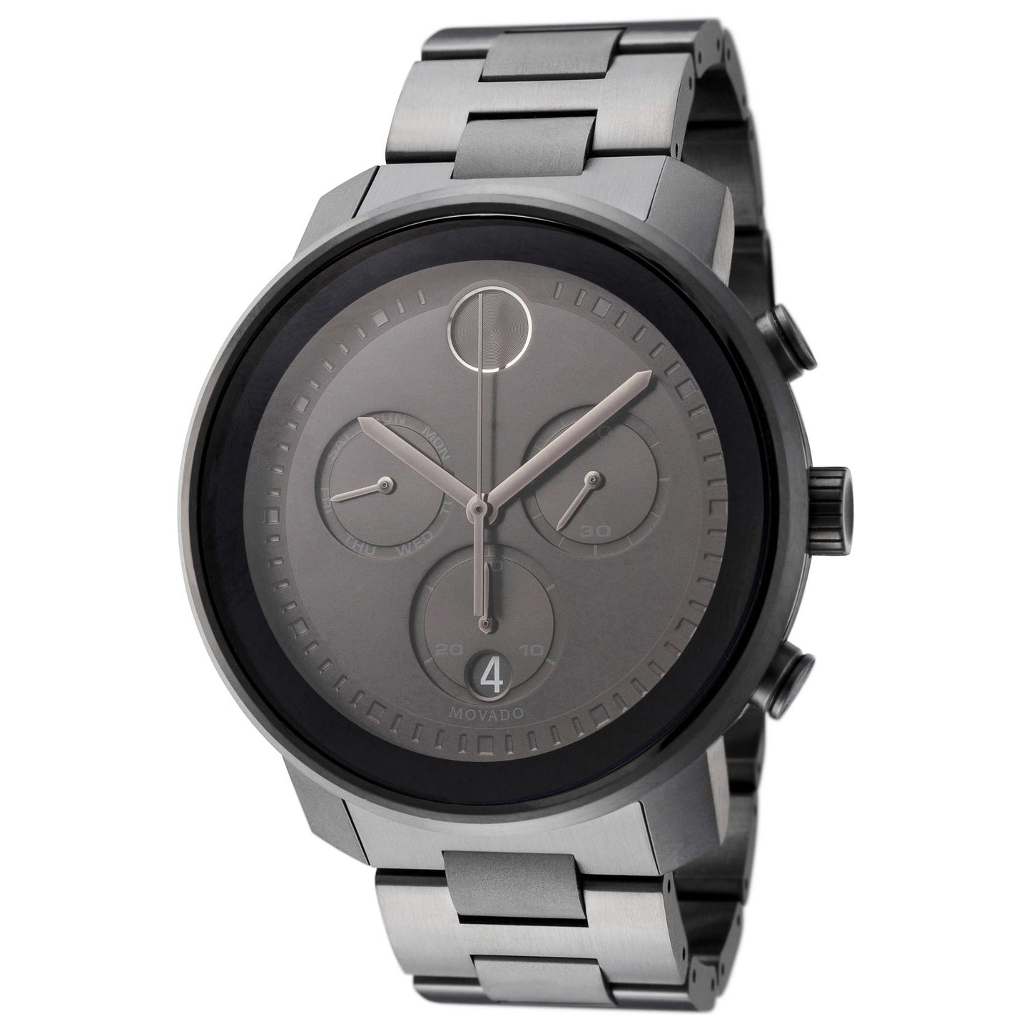 Front view of Movado Bold Men's Swiss Quartz (Battery-Powered) Watch 3600484